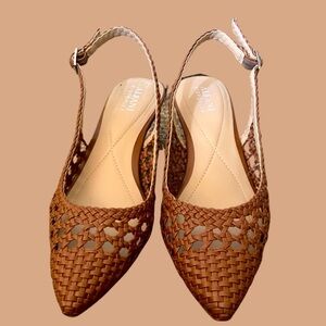 *NEW* Alfani Step n Flex Pointed Toe Sling Back Heel IN BOX
